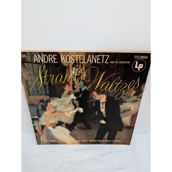 Andre Kostelanetz And His Orchestra Strauss Waltzes 12" LP Vinyl Record Columbia - Picture 2 of 7